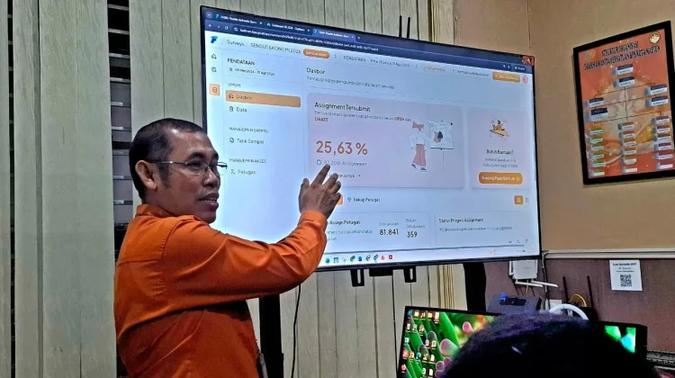 Capaian Sensus Ekonomi 2026 di Kota Madiun Sentuh 25,62 Persen