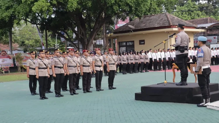 Penyegaran 8 Jabatan di Polres Magetan, Kapolres Minta Segera Adaptasi Tancap Gas