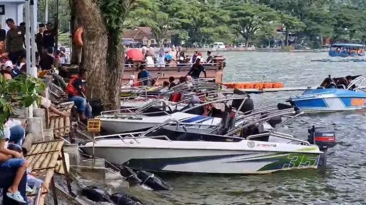 Libur Sekolah, Jumlah Pengunjung Telaga Ngebel Ponorogo Meningkat