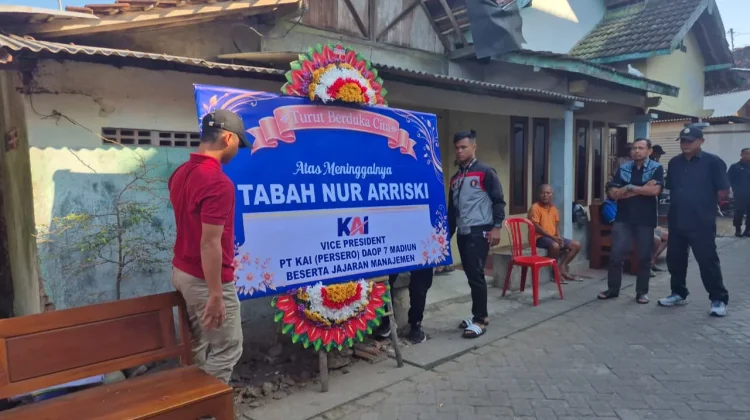 Daop 7 Madiun Sampaikan Belasungkawa ke Keluarga Terdampak Insiden di JPL 103