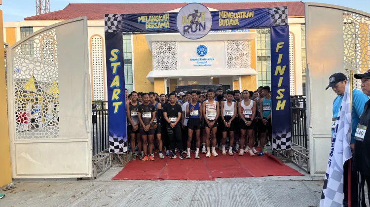 Terapkan Kurikulum OBE, Mahasiswa Ilmu Komunikasi UMJT Gelar Event Dower Run