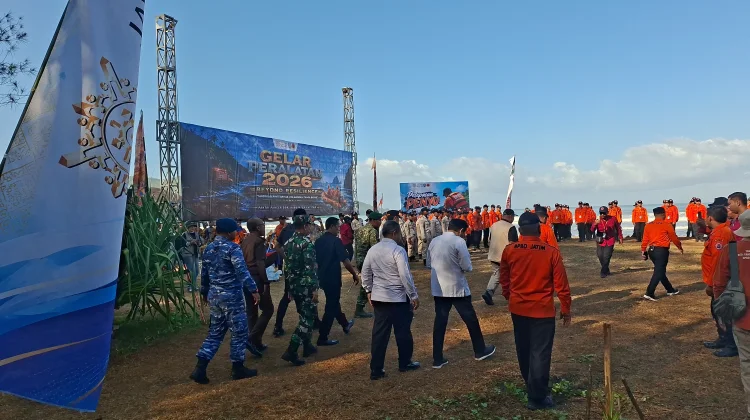 BPBD Jatim Gelar Peralatan Kesiapsiagaan Bencana 2026 di Pacitan