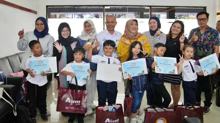 Daop 7 Madiun Ajak Pemenang Lomba Rasakan Pengalaman Eksklusif di KAI Rail Academy