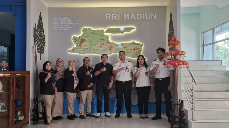 LPP RRI Madiun Terima Kunjungan Kantor Imigrasi Kelas II Non TPI Madiun