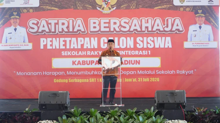 Sekolah Rakyat Terintegrasi 1 Kabupaten Madiun Resmi Dimulai