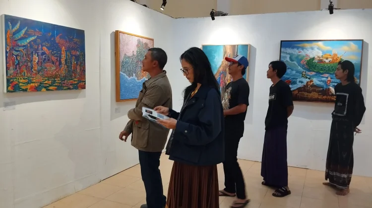 Pancer Art Exhibition #3 Tampilkan 54 Karya Seni di Pacitan