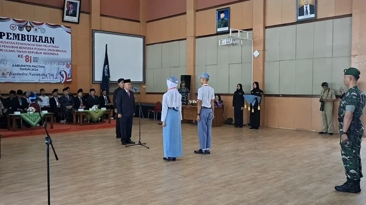 Dua Siswa-Siswi Sekolah Rakyat Terpilih Jadi Paskibraka Kabupaten Pacitan 2026