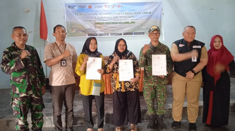 TMMD 129 Kodim Ponorogo Dorong Legalitas UMKM