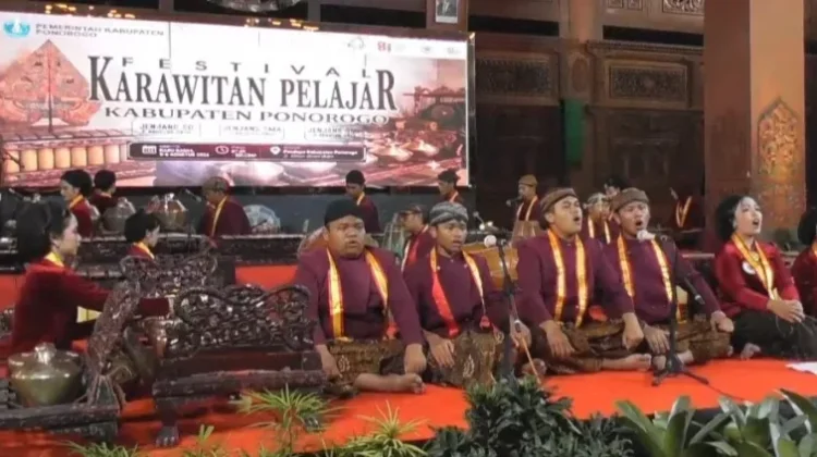 Pemkab Ponorogo Gelar Festival Karawitan Pelajar Wujud Nguri-uri Kesenian Jawa