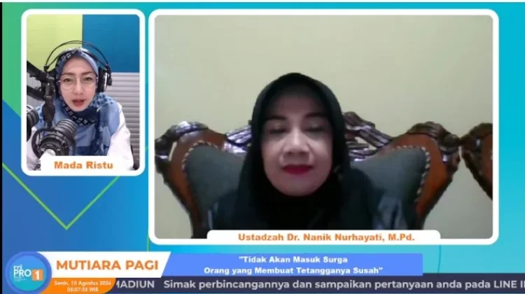 Ustadzah Nanik: Jangan Susahkan Tetangga, Jika Tak Bisa Membantu