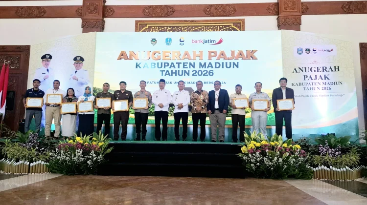 Pemkab Madiun Beri Apresiasi Wajib Pajak melalui Anugerah Pajak Daerah 2026