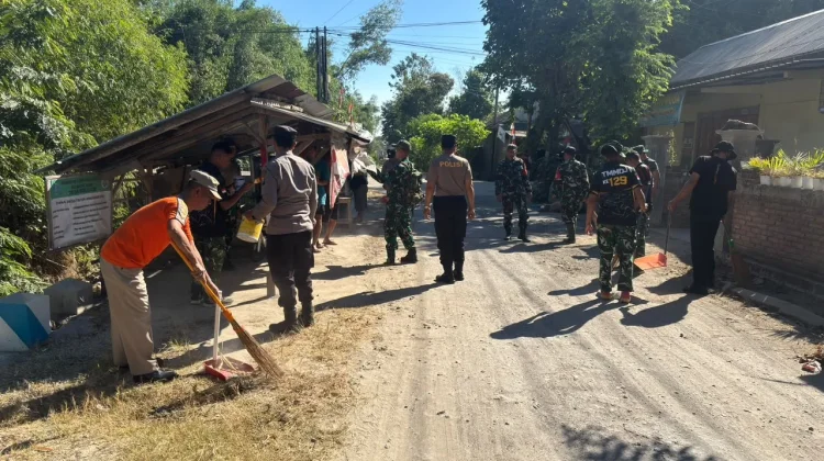 Karya Bakti TMMD ke-129 Libatkan TNI, Polri, dan Masyarakat Bulu Lor