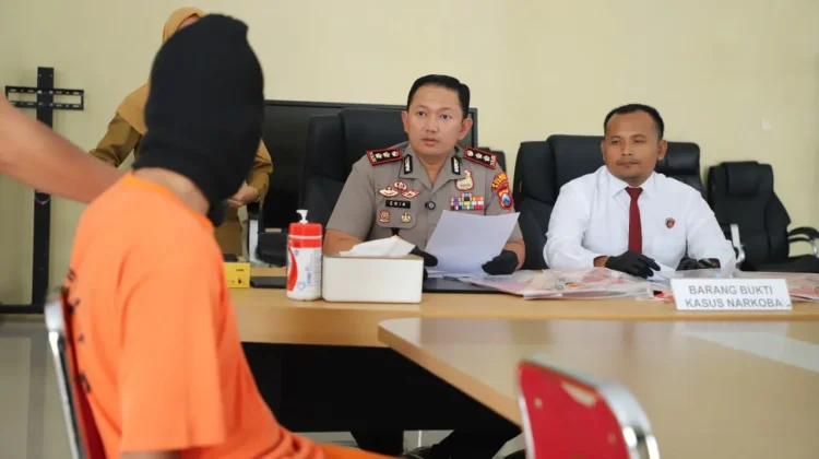 Sebelas Tersangka Kasus Sabu di Magetan Diamankan, Polisi Sita 1,63 Gram