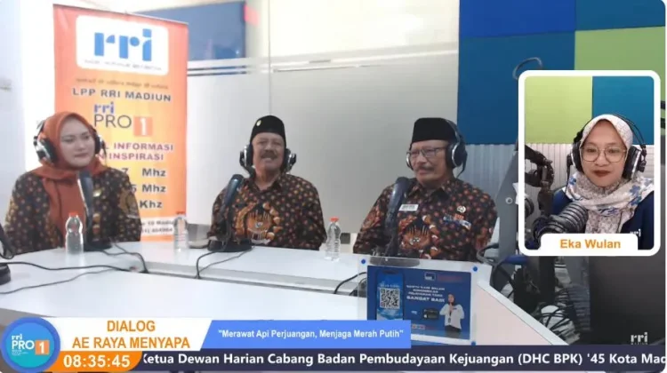 DHC BPK 45 Kota Madiun Dorong Pemuda Tumbuhkan Nasionalisme lewat Cara Kekinian