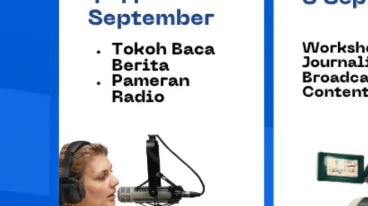Sambut Hari Radio Nasional, RRI Madiun Undang Tokoh Baca Berita