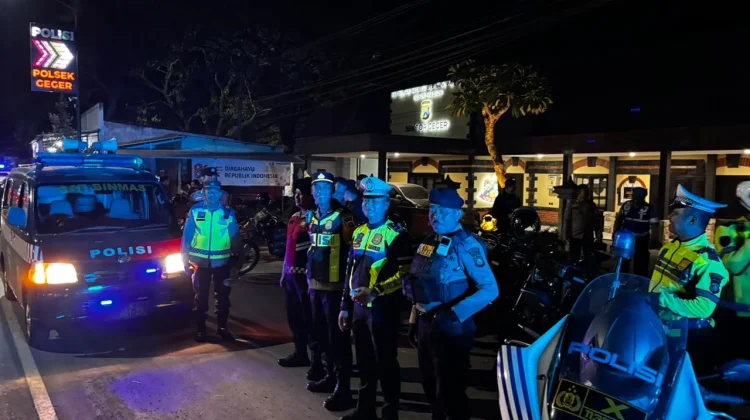 Jaga Kamtibmas Tetap Kondusif, Polres Madiun Gelar Patroli Skala Besar