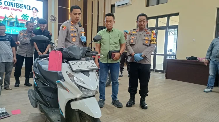 Pasca Ungkap Kasus Curanmor, Polres Pacitan Minta Masyarakat Waspada