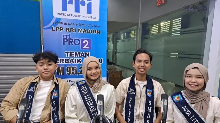 Duta Literasi SMAN 1 Madiun Ajak Gen Z Tak Mudah Percaya Hoaks