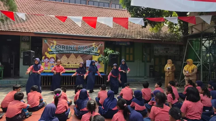Gerbang Aksara, Inovasi Literasi SDN 01 Pandean
