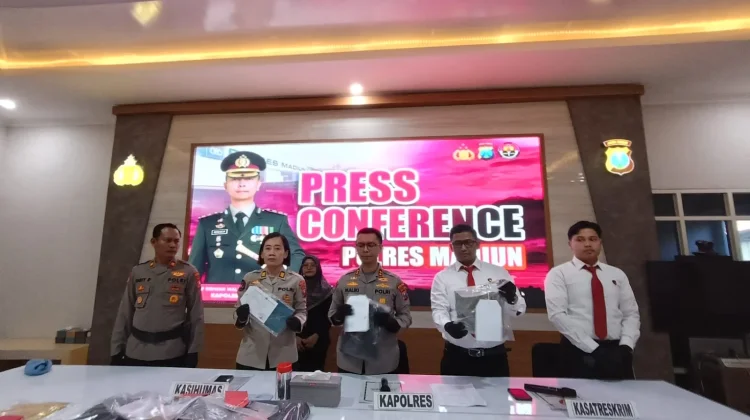 Jajaran Polres Madiun Ungkap Penipuan dan Penggelapan Perhiasan Bermodus Asmara