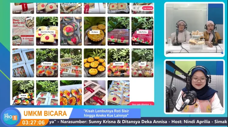 Roti Sisir Jadul Krisna Kitchen, Lembut dengan Butter Cream Racikan Sendiri