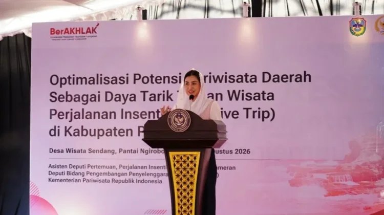 Novita Hardini, Anggota DPR RI Komisi VII Dorong Pacitan Kembangkan Incentive Trip