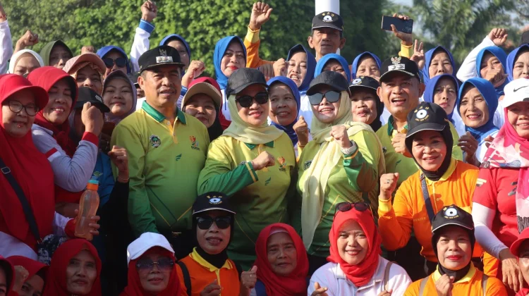 Semarak Merah Putih KORMI Kabupaten Madiun, Bupati Ajak Warga Jaga Kesehatan