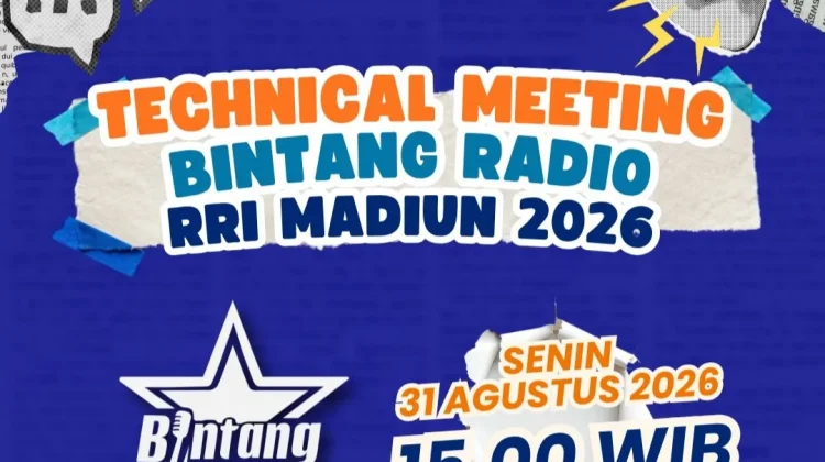 Pendaftaran Bintang Radio 2026 RRI Madiun Ditutup, Simak Tahapan Berikutnya!
