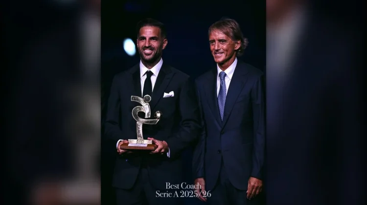 Bawa Como ke Liga Champions, Cesc Fabregas Sabet Pelatih Terbaik Serie A