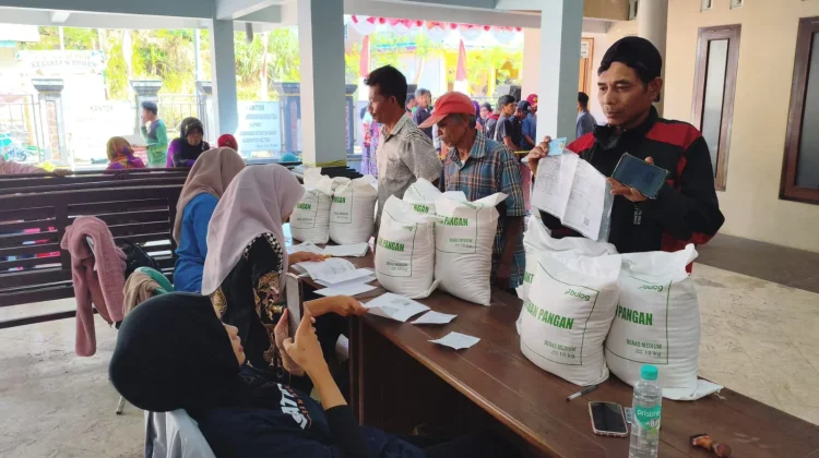 Penyaluran Bantuan Beras untuk 92.256 KPM di Pacitan Capai 50 Persen