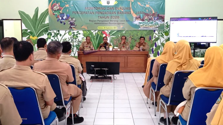 Realisasi Baru 46 Persen, Pemkot Madiun Dorong Percepatan Pengadaan Barang-Jasa