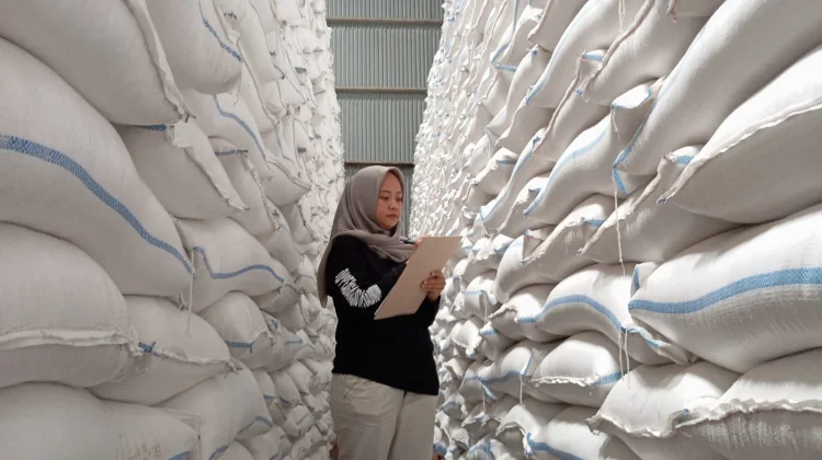 Hadapi Kemarau Panjang dan El Nino, Bulog Madiun Jamin Stok Beras Aman