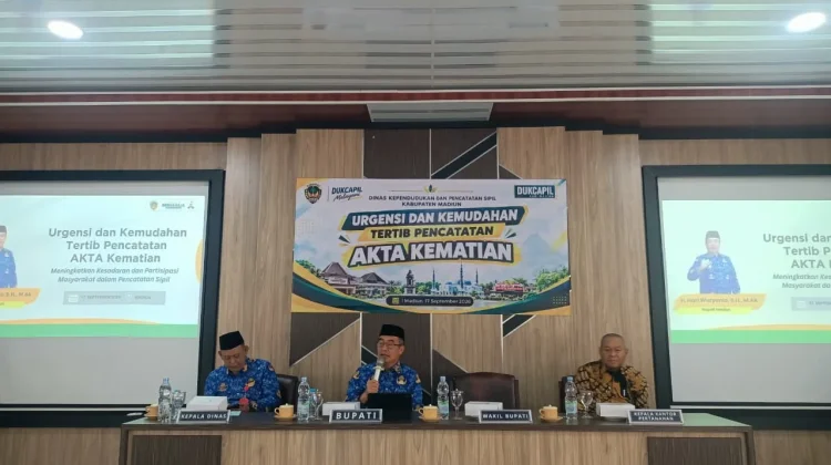 Cegah Penyalahgunaan Data, Pemkab Madiun Genjot Percepatan Akta Kematian