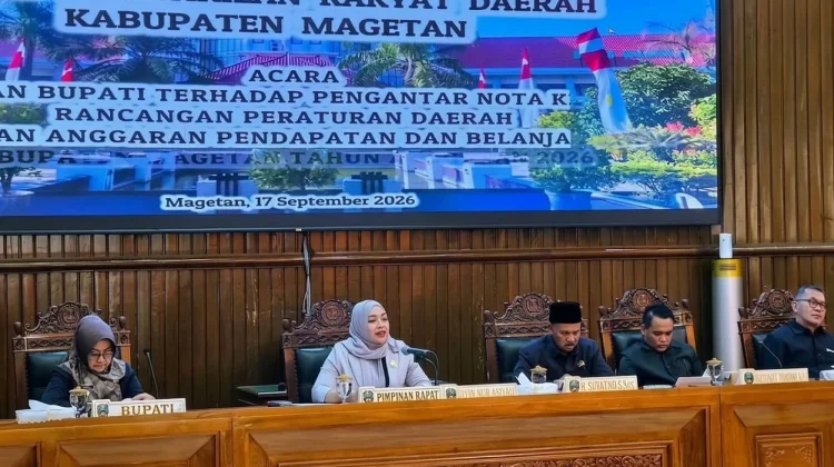 Bupati Magetan Sampaikan Penjelasan Nota Keuangan Raperda Perubahan APBD 2026