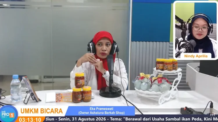UMKM Ashaluna Berkah Shop Madiun Tembus Pasar Oleh-Oleh