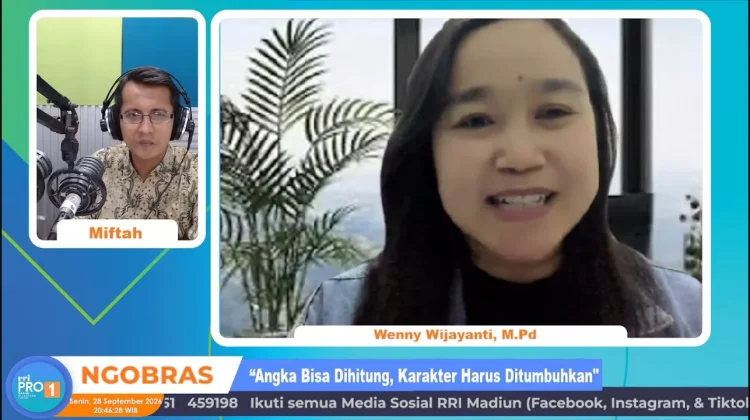 Angka Bisa Dihitung, Karakter Harus Ditumbuhkan
