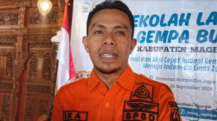 Turut Jadi Atensi, BPBD Magetan Mulai Dorong Kesiapan Mitigasi Gempa Bumi