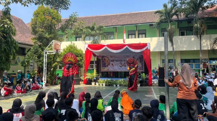 Peringati HUT ke-34 SMPN 13 Madiun Jadi Wadah Kreaktivitas Siswa