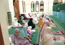 Sambut Ramadan 1447 H, Jamaah Masjid Nurul-Abror Madiun Gelar Megengan