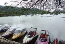 Dishub Ponorogo Ramp Check Ratusan Speedboat di Telaga Ngebel