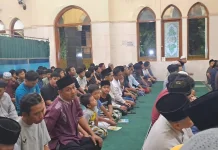 Tarawih Pertama, Masjid Jami' Nurul Abror Kota Madiun, Dipadati Jamaah