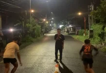 Karang Taruna Sambirejo Bersama BEM UNIPMA Gelar Street Osaka Run