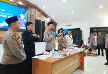 Operasi Pekat, Polres Magetan Amankan Pelaku Pembawa Bahan Peledak Seberat 3 Kg