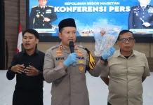 Amankan Pelaku, Polres Magetan Sita Uang Palsu 46 Lembar Pecahan Rp100