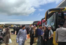 Pastikan Ribuan Santri Temboro Mudik Aman, Polres Magetan Gelar Ramp Check