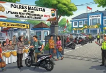 Polres Magetan Sediakan Layanan Penitipan Kendaraan Gratis Selama Mudik Lebaran