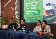 KAI Daop 7 Madiun Gelar Pembinaan Terpadu bagi Ratusan Petugas Jaga Lintasan