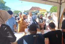TPID Ponorogo Gelar Gerakan Pangan Murah Jepang Idul Fitri
