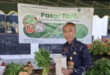 Dinas Ketahanan Pangan dan Pertanian Pacitan Kenalkan Produk Pertanian Sehat
