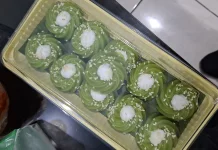 Kue Kaswi Pandan Jadi Primadona Hampers Lebaran 2026